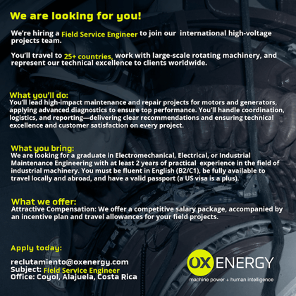 Ingeniero Field Services