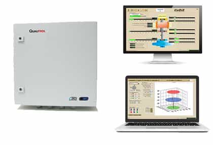 Monitoreo en línea de vibraciones en ejes y cojinetes para detectar mecanismos de falla como desbalance, desalineación y desgaste | Online monitoring of shaft and bearing vibration to detect failure mechanisms like unbalance, misalignment, and wear.