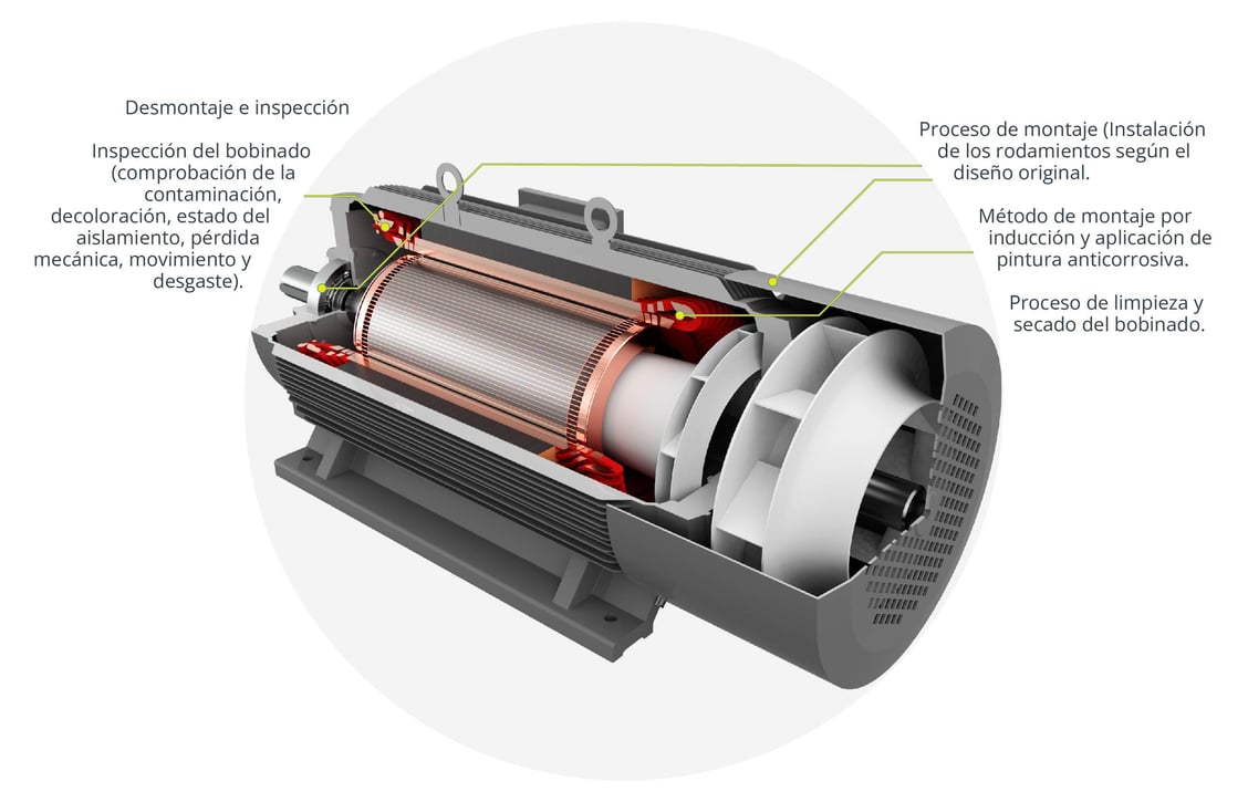 Motor mantenimiento mayor ESP